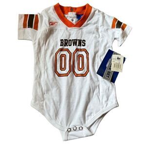 NWT NFL Browns one piece size 12 months